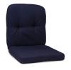 Navy med klädd kant polyester - Slutsåld