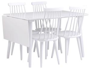 Lotta 120-165X80 cm Vit - Rowico Home - Bonus M&ouml;bler