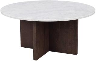 Brooksville &Oslash;90 cm Vit / brun - Rowico Home - Bonus M&ouml;bler