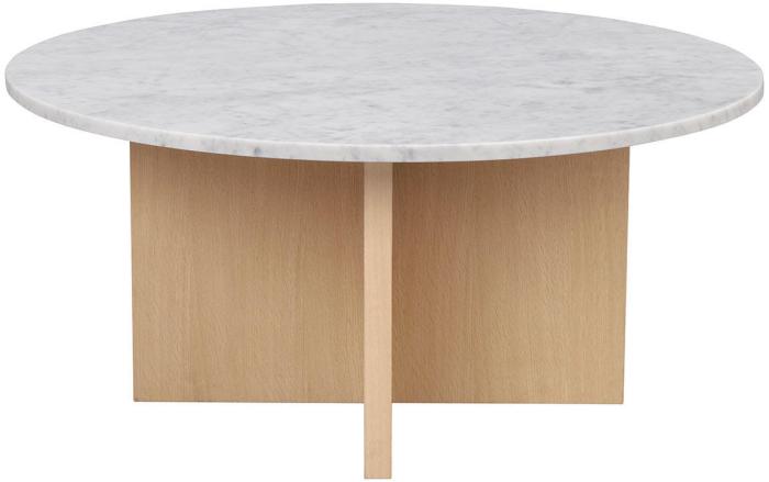 Bild 2, Brooksville Ø90 cm Vit / vitpigmenterad - Rowico Home - Bonus Möbler