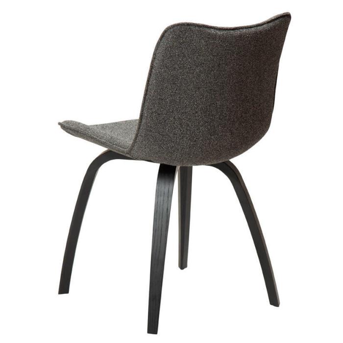 Bild 5, Glee Bouclétyg, svarta ben Pebble Grey - Dan-Form - Bonus Möbler