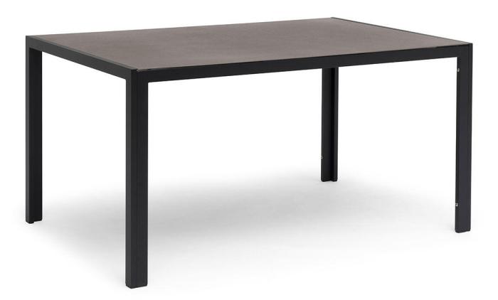 Bild 2, Hånger Keramiskt glas + Karmstolar Svart 140X90 cm + 4 stolar - Hillerstorp - Bonus Möbler