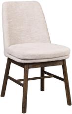 Amesbury Brunlackad ek / Ljusbeige - Rowico Home - Bonus M&ouml;bler
