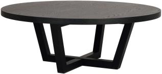 Boxford &Oslash;110 cm Svartlackad ek - Rowico Home - Bonus M&ouml;bler