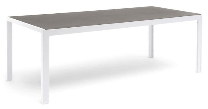 Bild 2, Hånger Keramiskt glas + Karmstolar Vit 210X90 cm + 6 stolar - Hillerstorp - Bonus Möbler