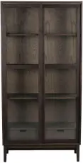 Hazelton 2D+2L Brunoljad ek - Rowico Home - Bonus M&ouml;bler