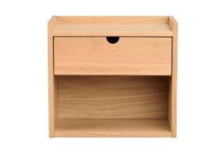 Hillmond 1L 40 cm Lackad ek - Rowico Home - Bonus M&ouml;bler