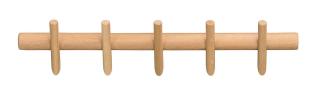 Hillmond 65 cm 5 krokar Lackad ek - Rowico Home - Bonus M&ouml;bler