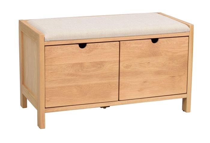 Bild 2, Hillmond 2L 80 cm Lackad ek / Beige - Rowico Home - Bonus Möbler