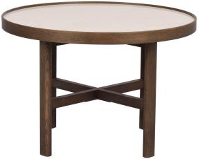 Marsden &Oslash;60 cm Beige keramik / Brunlackad ek - Rowico Home - Bonus M&ouml;bler