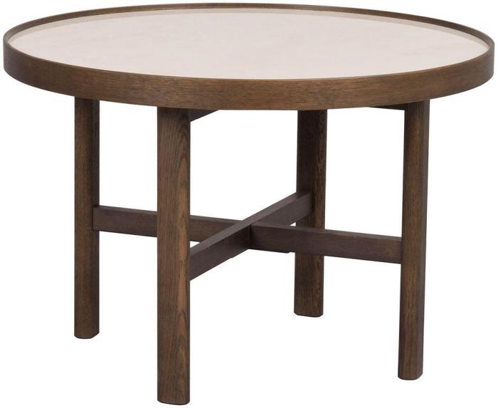 Bild 2, Marsden Ø60 cm Beige keramik / Brunlackad ek - Rowico Home - Bonus Möbler
