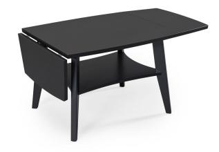 Birdie 70-120X60 cm Svartbetsad Ek - Bordbirger - Bonus M&ouml;bler
