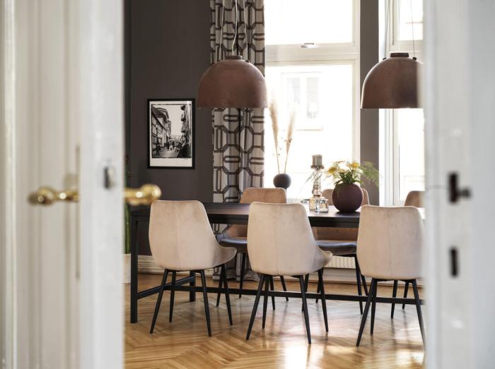 Bild 13, Sierra Sammet Beige - Rowico Home - Bonus Möbler