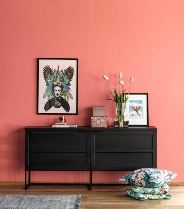 Bild 4, Everett 160 cm Svartlackad ek / Svart - Rowico Home - Bonus Möbler
