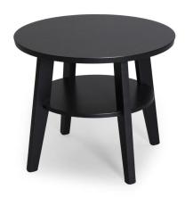 Eagle &Oslash;60 cm Svartbetsad Ek - Bordbirger - Bonus M&ouml;bler