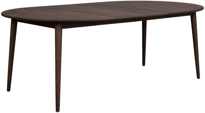 Bild 4, Tyler Ø120-165X120 cm Brunoljad Ek - Rowico Home - Bonus Möbler