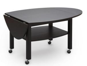 Havanna 70-120X70 cm Svartbetsad Ek - Bordbirger - Bonus M&ouml;bler