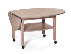 Havanna 70-120X70 cm Vitpigmenterad Ek - Bordbirger - Bonus M&ouml;bler