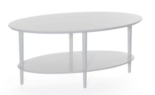 Paus 110X60 cm Vitlack - Bordbirger - Bonus M&ouml;bler