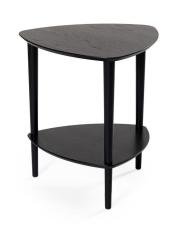 Paus 50X50 cm Svartbetsad Ek - Bordbirger - Bonus M&ouml;bler