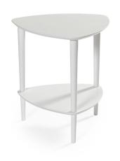 Paus 50X50 cm Vitlack - Bordbirger - Bonus M&ouml;bler