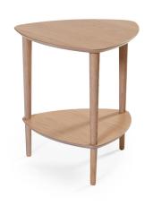 Paus 50X50 cm Vitpigmenterad Ek - Bordbirger - Bonus M&ouml;bler
