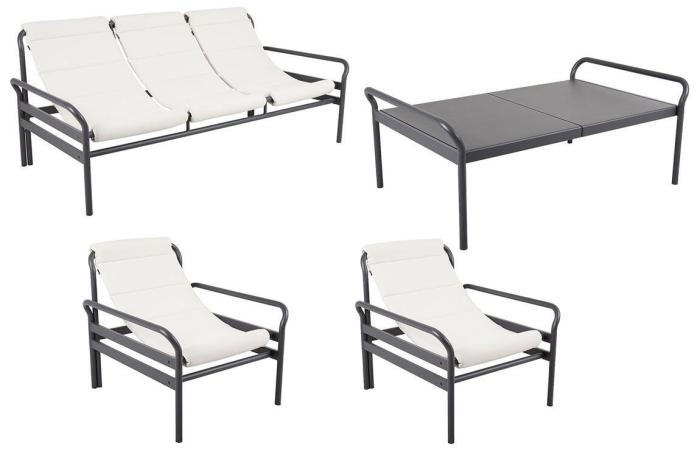 Bild 3, Sling Antracit Vanilla White - Brafab - Bonus Möbler