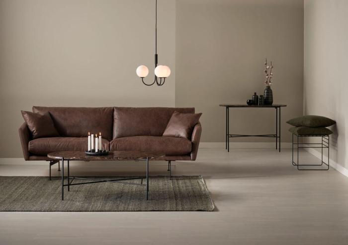 Bild 6, Idun Läder 3,5-sits 247 cm - Bröderna Anderssons - Bonus Möbler