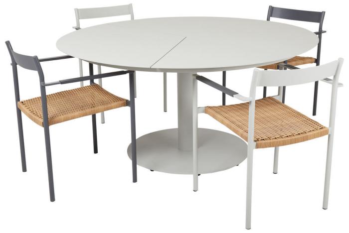 Bild 4, Peace Ø150 cm Light Grey - Brafab - Bonus Möbler