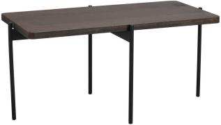 Shelton 95X50 cm Brun ask / Svart metall - Rowico Home - Bonus M&ouml;bler