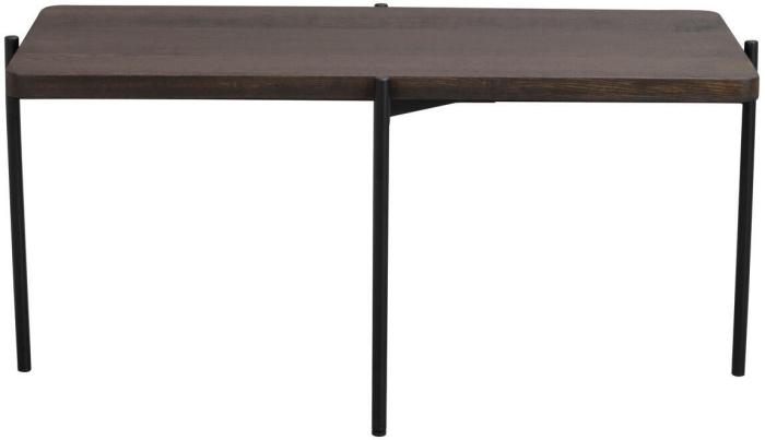 Bild 2, Shelton 95X50 cm Brun ask / Svart metall - Rowico Home - Bonus Möbler