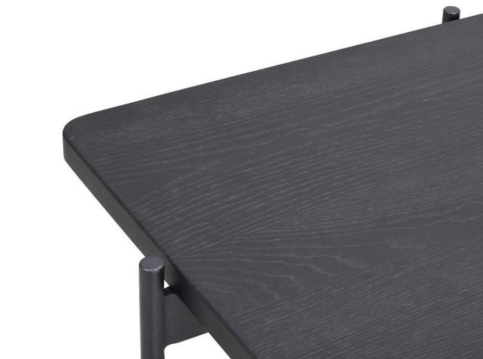 Bild 3, Shelton 95X50 cm Svart ask / Svart metall - Rowico Home - Bonus Möbler