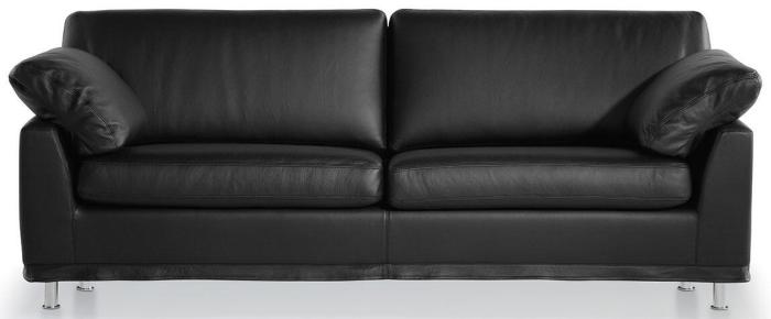 Bild 5, Fredrik Läder 4-sits 253 cm - DUX - Bonus Möbler