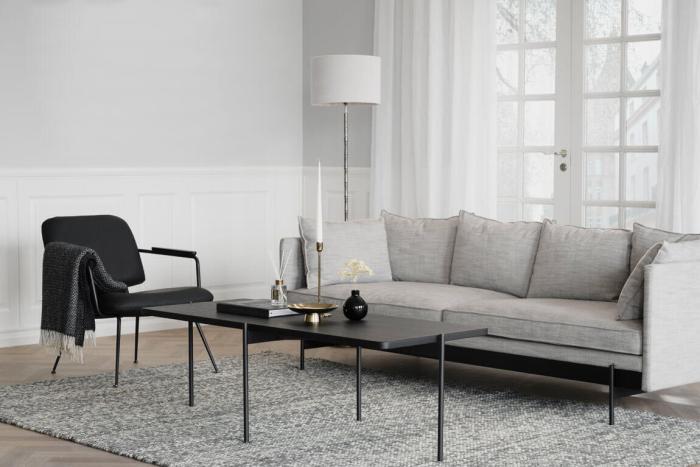 Bild 9, Shelton 95X50 cm Svart ask / Svart metall - Rowico Home - Bonus Möbler
