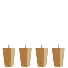 DUX Koniska Bok natur 12 cm - DUX - Bonus M&ouml;bler