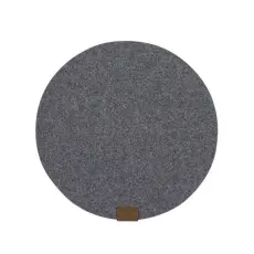 Vilma Ull Rund 36 cm Granit - Shepherd of Sweden - Bonus M&ouml;bler