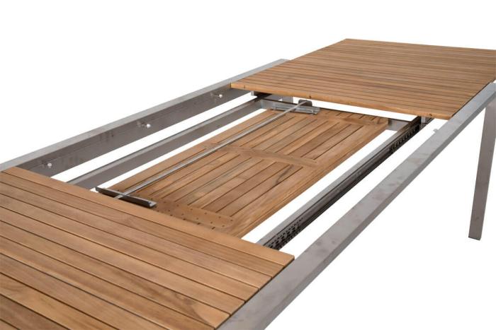 Bild 4, Naos 220-320X100 cm Rostfritt stål - Brafab - Bonus Möbler