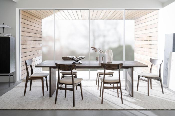 Bild 14, Rodham Brunlackad ek / Beige - Rowico Home - Bonus Möbler