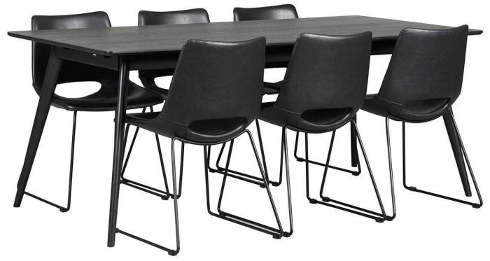 Bild 10, Yumi 190X90 cm Svartlack - Rowico Home - Bonus Möbler