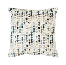 Bertrix 45X45 cm Bl&aring; m&ouml;nster - Brafab - Bonus M&ouml;bler