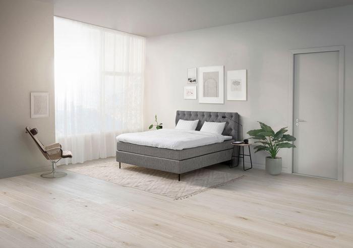 Bild 2, Diplomat Classic Edition 180X200 cm, Grey - Jensen Beds - Bonus Möbler