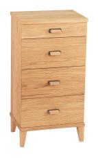 Malva 40 cm 4 l&aring;dor Vitoljad Ek - Oscarssons M&ouml;bel - Bonus M&ouml;bler