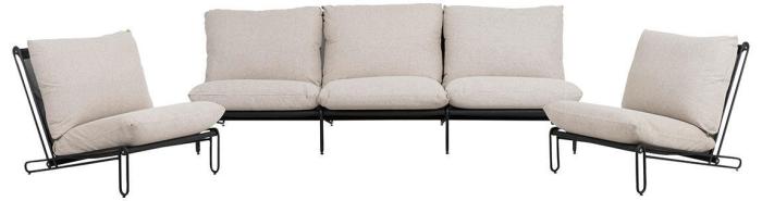 Bild 2, Blixt Svart / Beige - Brafab - Bonus Möbler