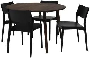 Clean Runt &Oslash;115 cm Brunoljad ek - Svenska Hem - Bonus M&ouml;bler