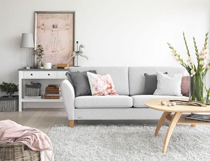 Bild 2, Olivia 3-sits 202 cm - Brunstad - Bonus Möbler