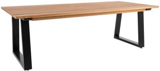 Laurion 230X100 cm Svart / Teak. - Brafab - Bonus M&ouml;bler