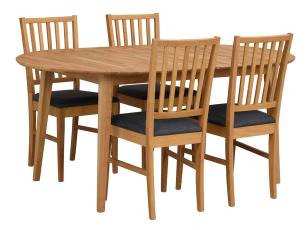 Filippa Oval Oljad ek - Rowico Home - Bonus M&ouml;bler