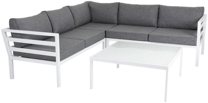 Bild 2, Weldon Vit / Grå - Brafab - Bonus Möbler