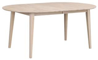 Filippa Oval 170-210X105 cm Vitpigmenterad ek - Rowico Home - Bonus M&ouml;bler