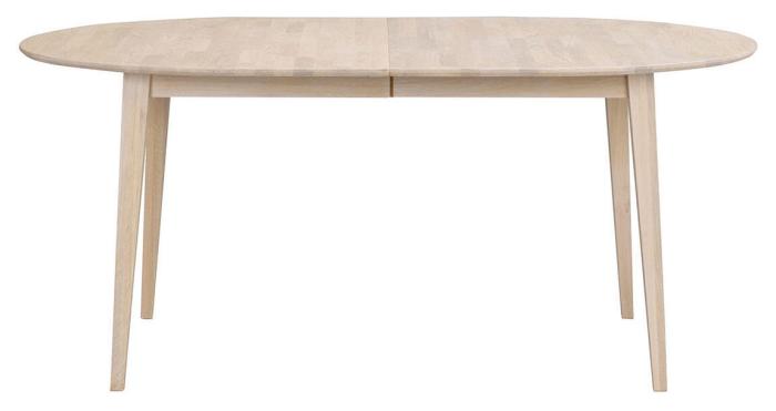 Bild 2, Filippa Oval 170-210X105 cm Vitpigmenterad ek - Rowico Home - Bonus Möbler